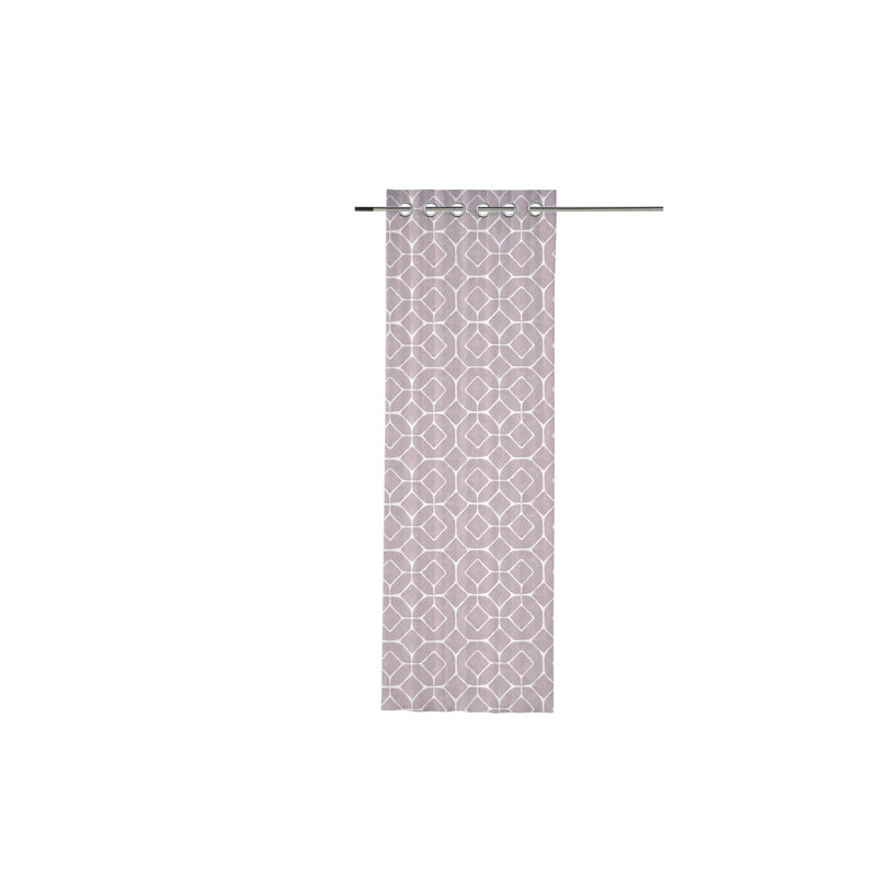 Dettrick Semi Sheer Curtain