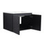 Meuble-lavabo mural 24 po avec lavabo en céramique et porte d'armoire à fermeture en douceur 24 po