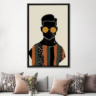 Black Hair VII - impression d'art graphique