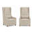 Deemston Upholstered Host Dining Chair with Kidney Pillow