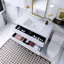 42 po W Meuble-lavabo mural simple avec lavabo blanc-106735564