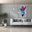 «Hummingbird» par Artpoptart, art mural sur toile-2103338502