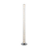Merauke 49'' Silver LED Column Floor Lamp