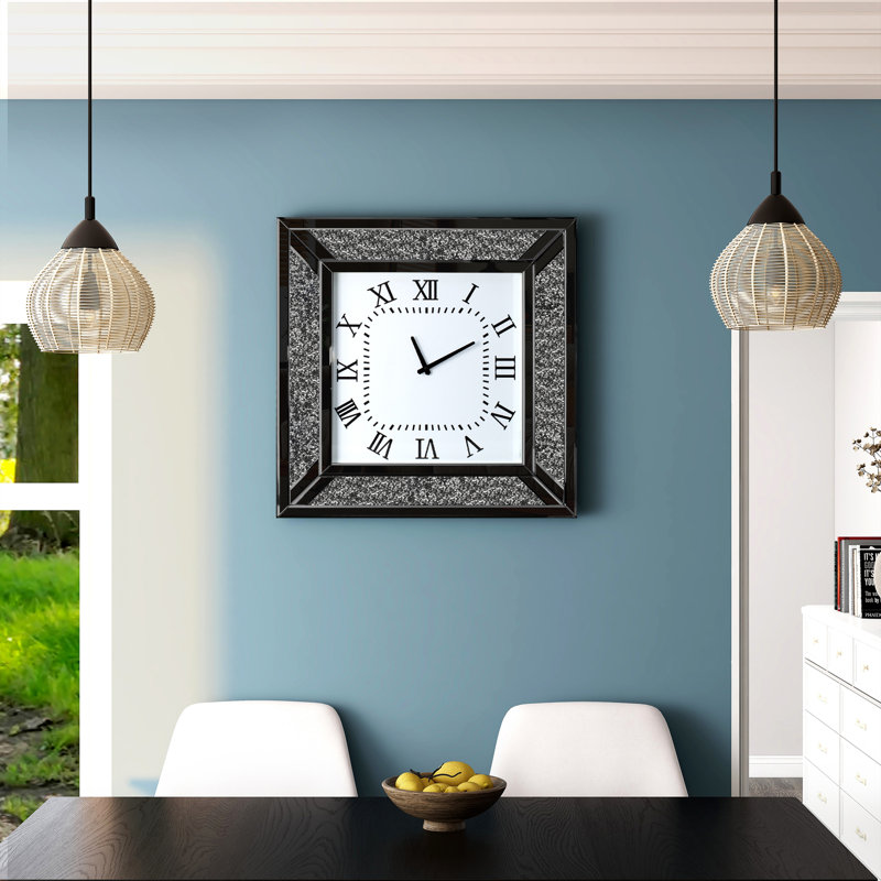 Horloge murale Jeni, Gris
