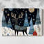 Christmas Holiday Art III - Toile tendue avec châssis-CV-88066168