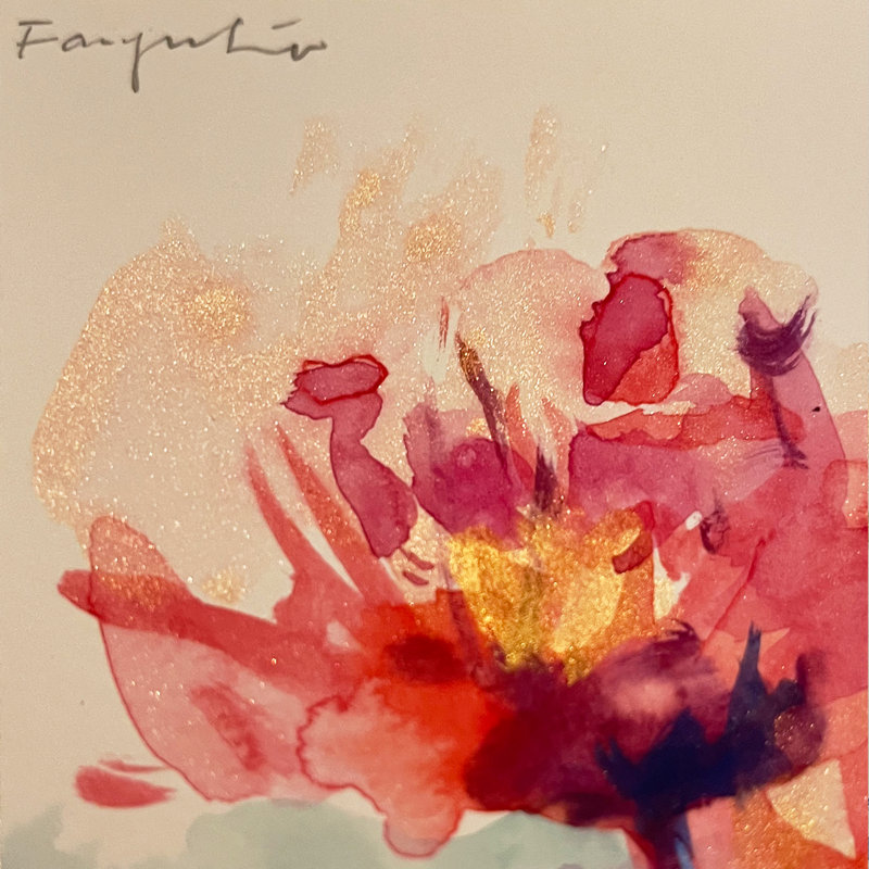 The Blossom No.3 by Fanyu Lin - Single Picture Frame Painting