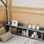 Lits avec rangement, structure en bois de pin pour chambre d'enfant moderne