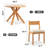 5-piece Eucalyptus Wood Patio Dining Set With Cushioned Chair-257116709