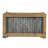 Of 2 Rectangular Rustic Planters, Galvanized Metal And Wood Accent, L:20X14x11.5" S:17X12x10", Enhance Indoor Outdoor Decor With Charm Two - Piece Planter , Blend, Bring To Spaces