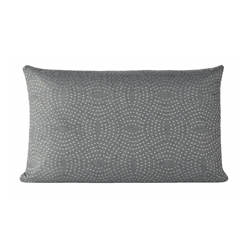 O by Neven Arize Charcoal Infused Memory Foam Single Pillow, King Pillow: 34" x 16"