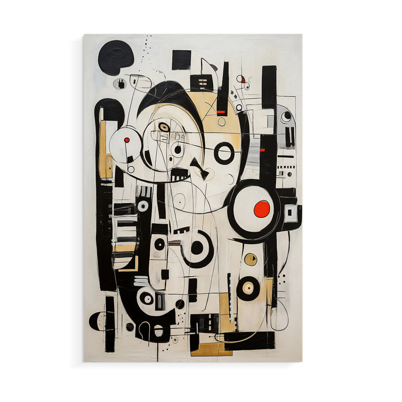 ABSTRACT Series CECLXIX - Impression sur toile seulement - NON-CADRE, H 18 po x l 12 po
