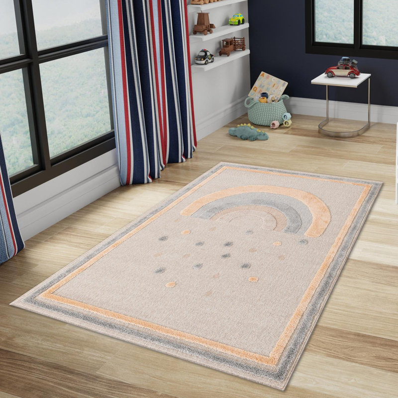 Unique Loom Prismatic Whimsy Kids Rug, Rectangle 7'10" x 10'