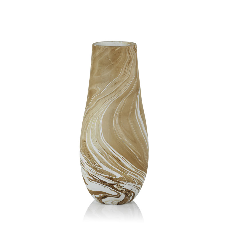 Vase en bois de manguier Bellshill, H 14 po x l 6 po x P 6 po