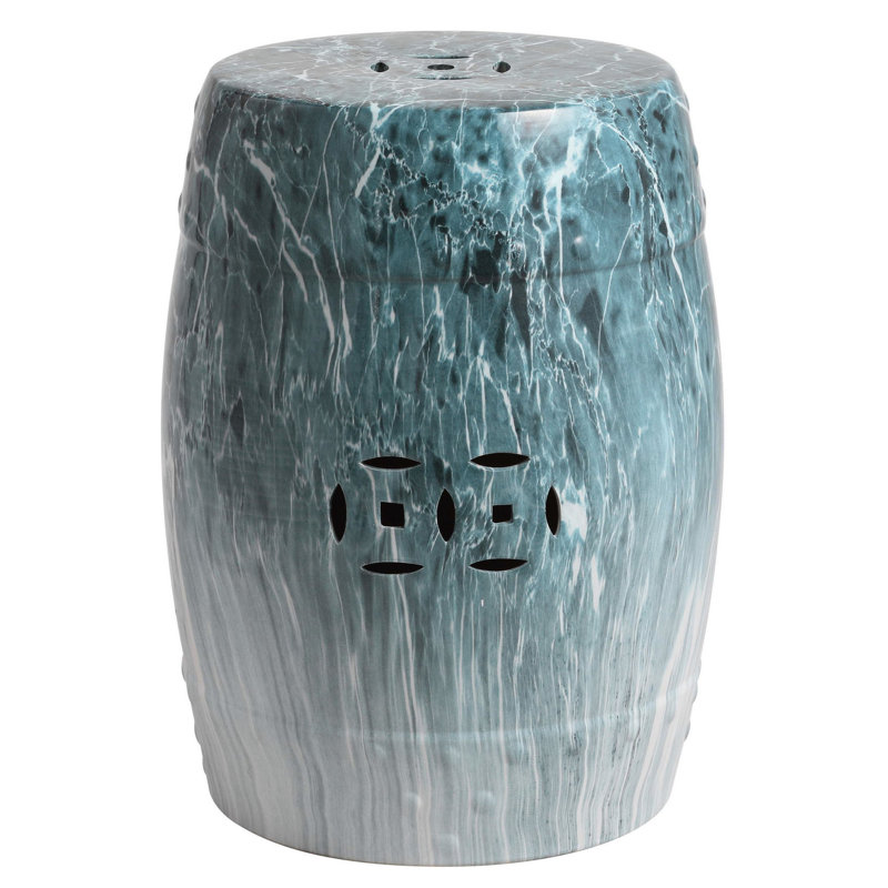 Tabouret de jardin en céramique Bellavia