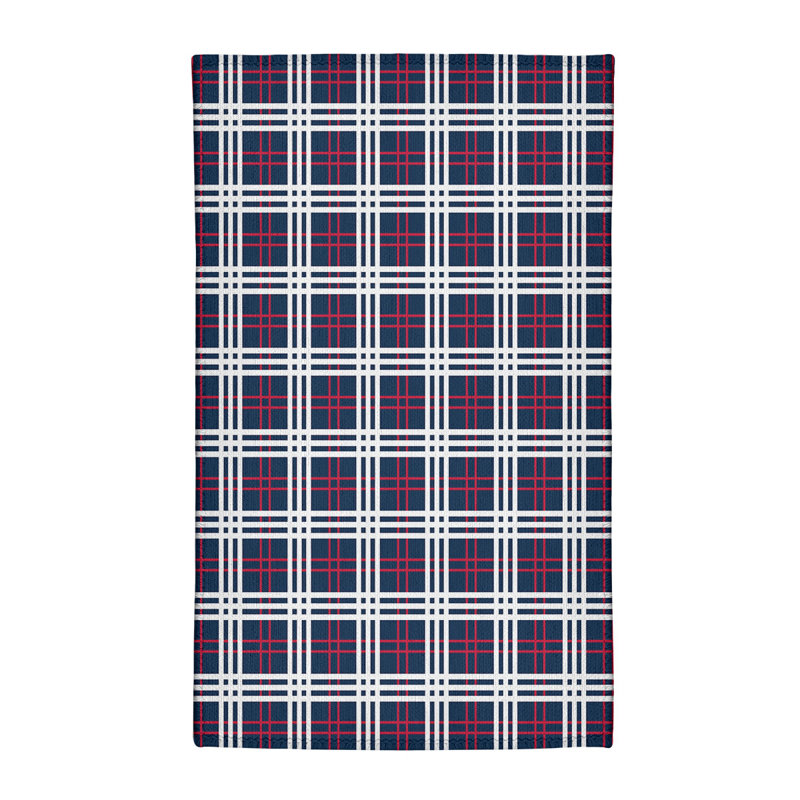 Plaid Indoor Rug, Rectangle 5' x 7'