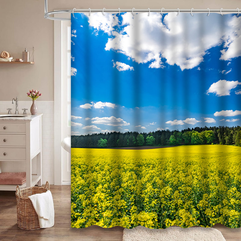 Rideau de douche Spring Spring, L 72 po x l 72 po