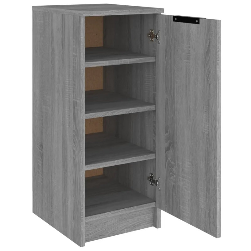 4 Pair Shoe Storage, Sonoma Grey