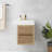 Beira 17.7 " W Free Standing Wall Mounted 1 Single Vanity Bathroom Vanity With Top-389976443-389976442
