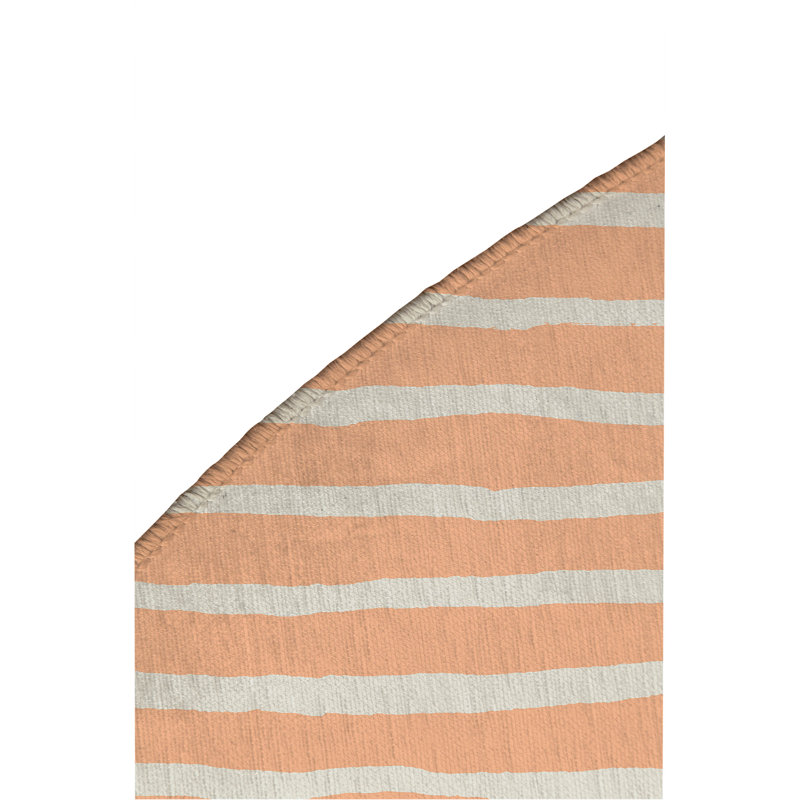 Tapis d'extérieur antidérapant Spinal Row, Rond 5 pi