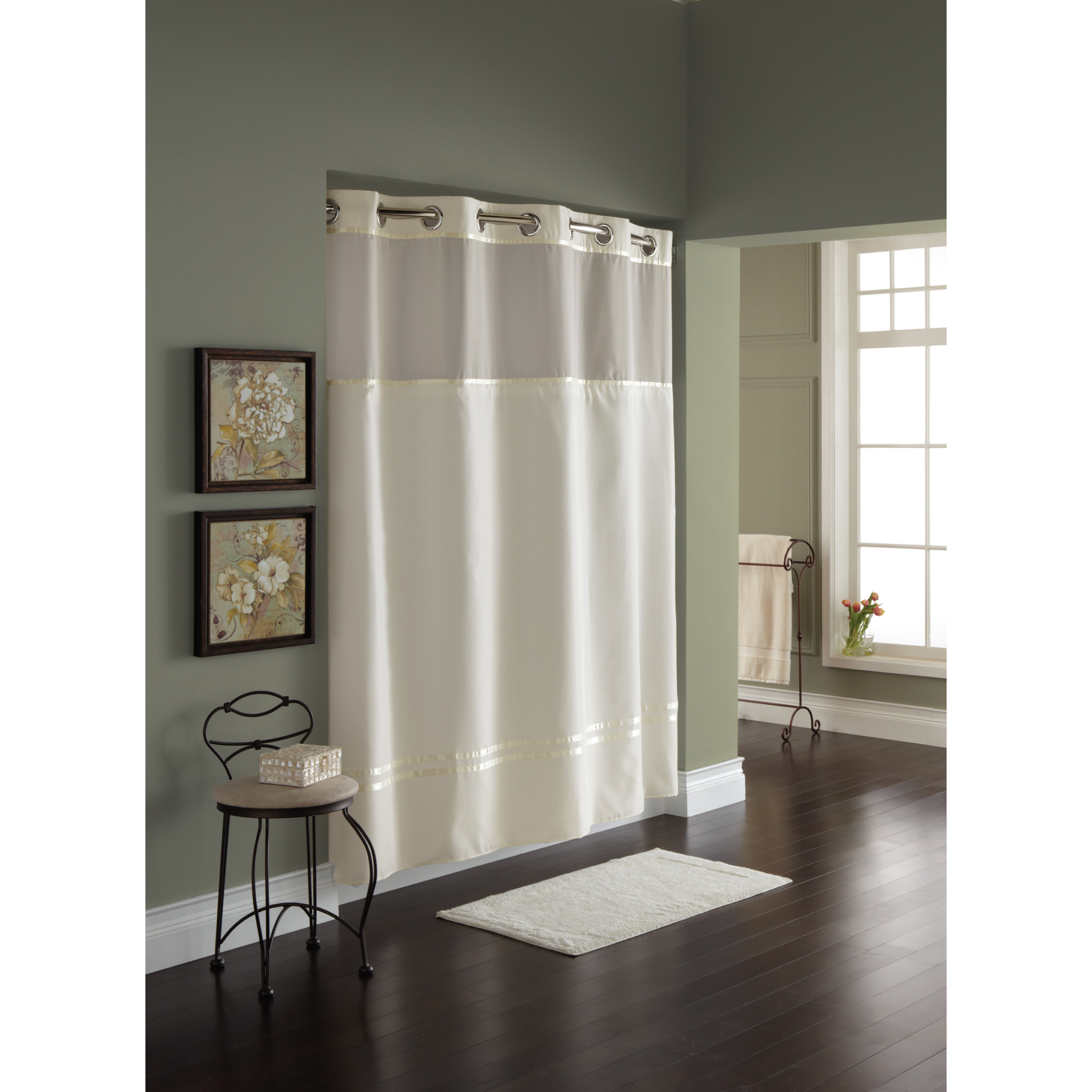 Hookless Shower Curtain & Reviews - Wayfair Canada