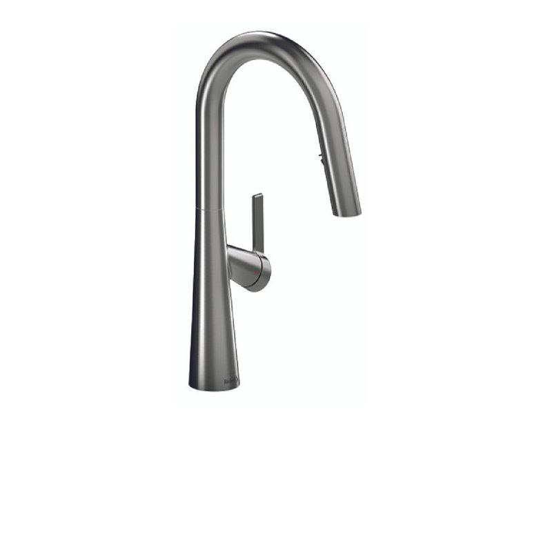 Ludik Single Lever Kitchen Mixer, Stainless Steel