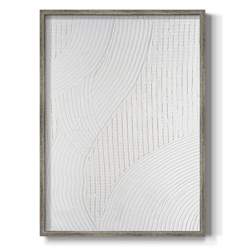 Salt Lakes III, reproduction encadrée - bois massif, H 11 po x l 9 po