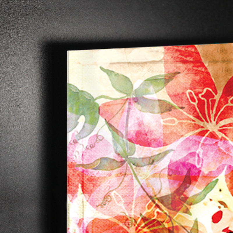 Zen by Andrea Haase - No Frame Painting on Plastic / Acrylic, 95cm H x 65cm W