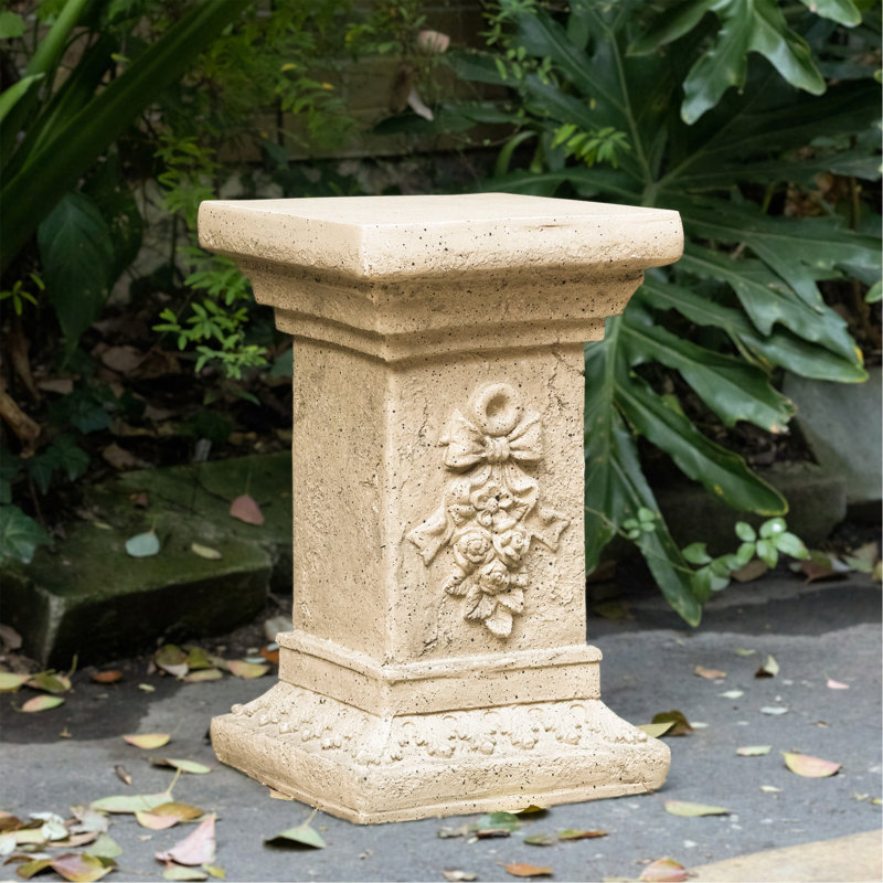 Support pour plante à colonne sur pied 19 "pour l'intérieur et l'extérieur