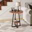 Pedestal End Table