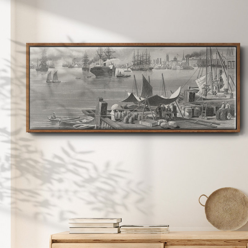Nouvelle-Orléans - Toile encadrée, H 20 po x l 50 po