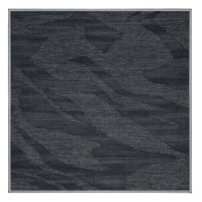 Machine Washable Abstract Gray Area Rug