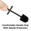 Porte-brosse de toilette en métal 15 po-58917502