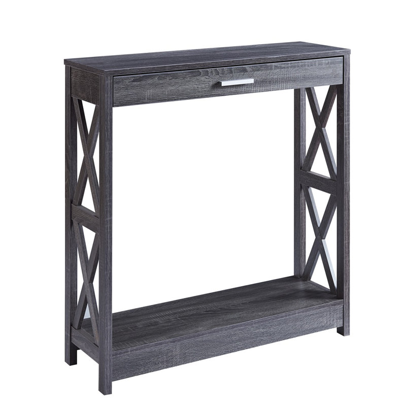 Console Abigail, gris, Gris