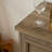 Farmhouse Buffet Cabinet with Storage Sideboard with 2 Drawers, Wine Bar Cabinet with Removable Wine Racks Storage Shelves, Liquor Coffee Bar Cupboard for Kitchen, Dining Room-100691047