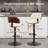 Swivel and  Adjustable Height Bar Stool with Footrest-341806896-340149720