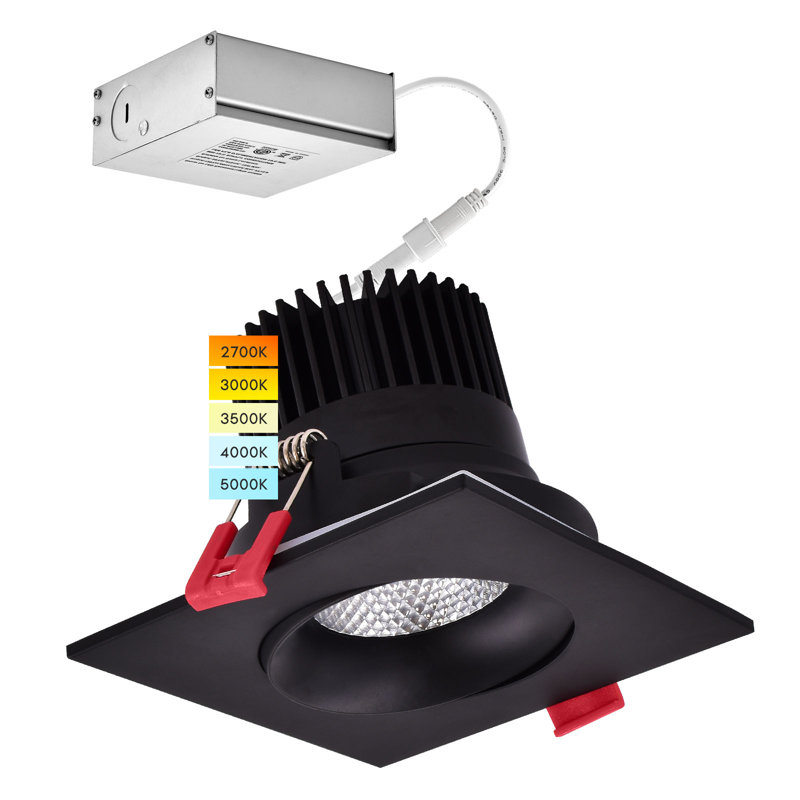 Ensemble d'éclairage encastré 4 "Ultra Slim
