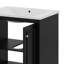 Meuble-lavabo autoportant avec tablettes réglables Modern-116925750-116925754