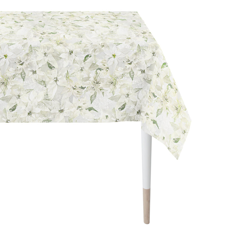 Tablecloth, Natural/White
