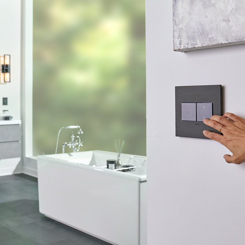 Adorne Wireless Smart Switch With Netatmo, Magnesium