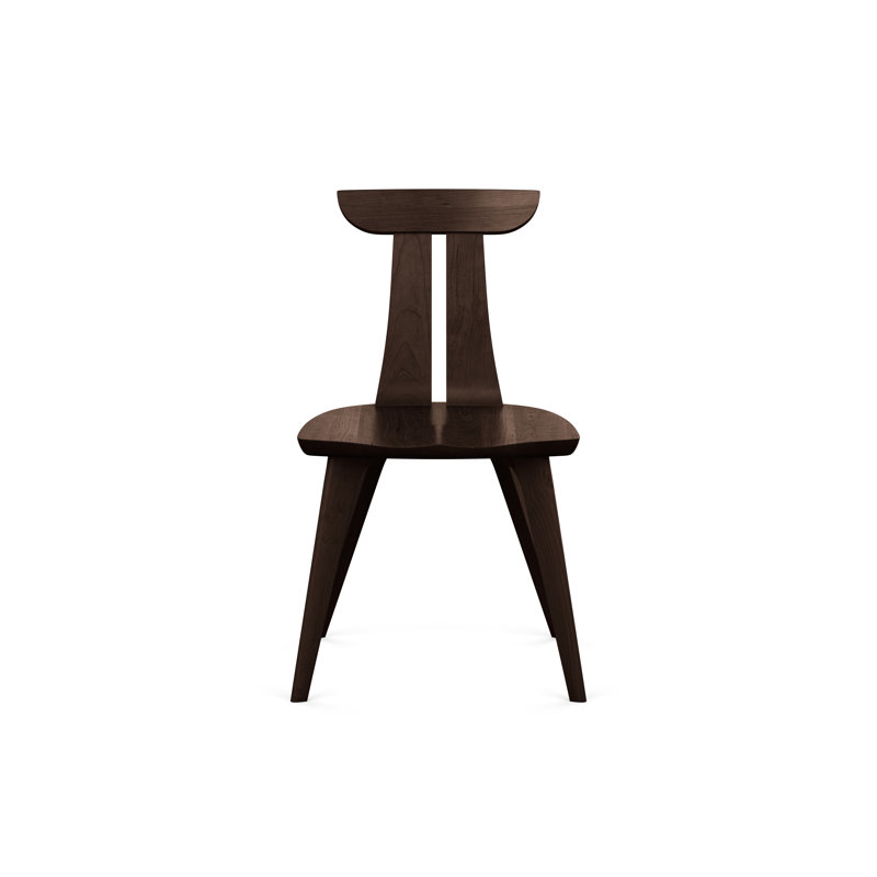 Estelle Solid Wood Dining Chair, Smoke Cherry
