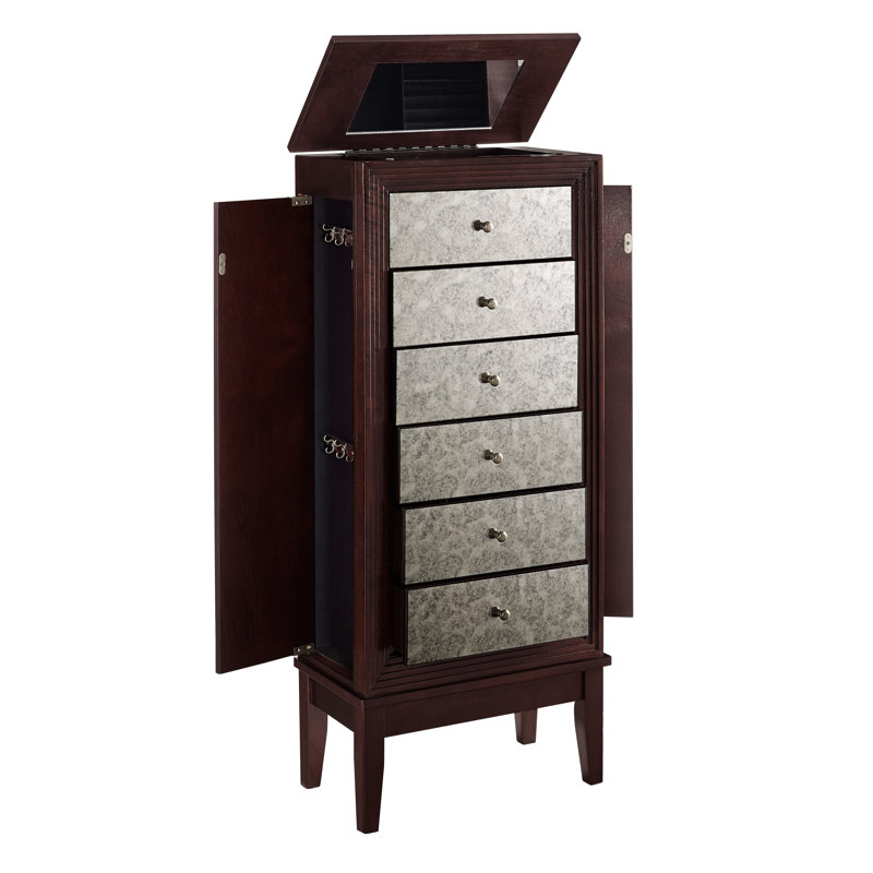 Armoire à bijoux avec miroir Curtis