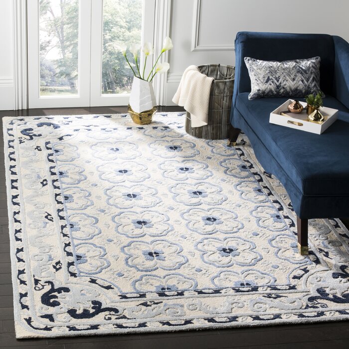 Ebern Designs Cruz Handmade Hand Tufted Rug & Reviews 