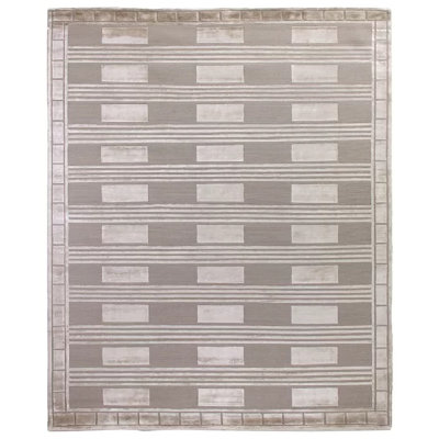 Metro-Velvet Geometric Indoor Rug
