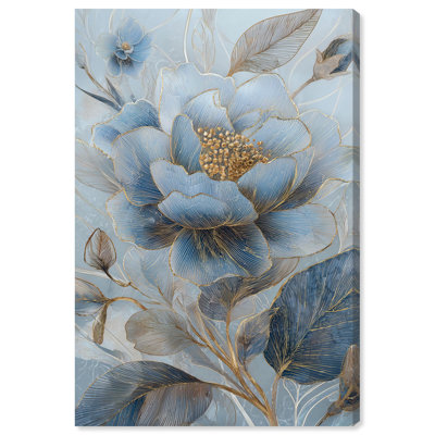 «Golden Vein I», reproduction d'art sur toile par Art Remedy, 20 W x 30 po