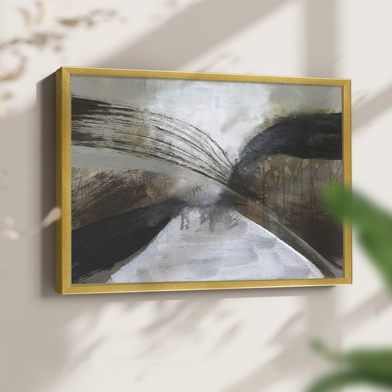 Clouded Vortex I -Framed Print - Restickable