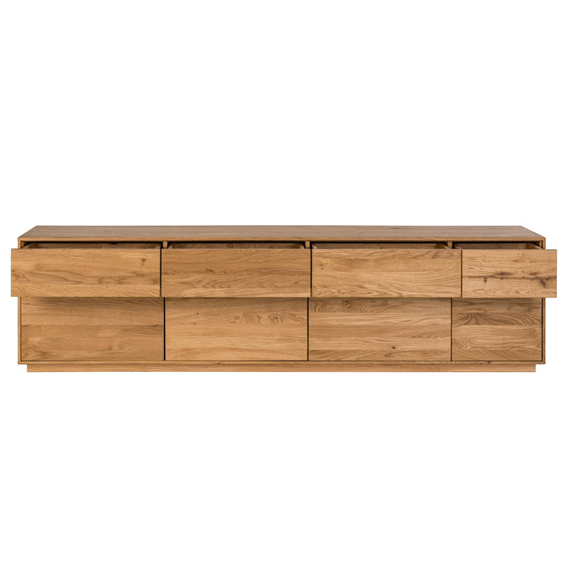 Solid Wood RISBY TV Lowboard