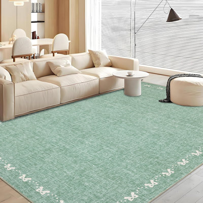 Tapis lavable en machine Bow-Knot