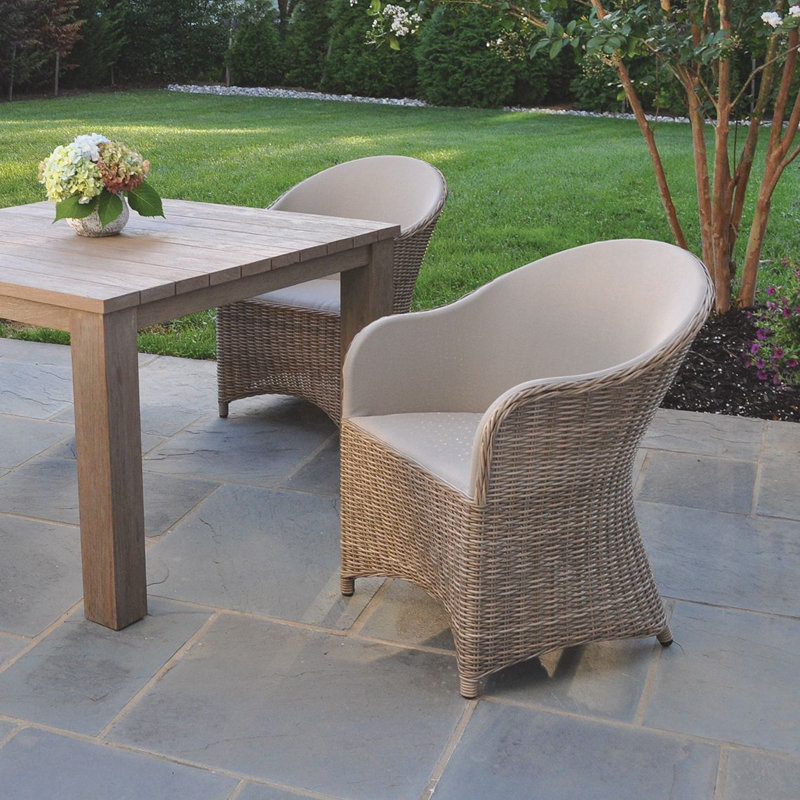 Milano Patio Dining Chair, Gray