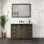Meuble-lavabo brun rustique 48 po X P 22 po D