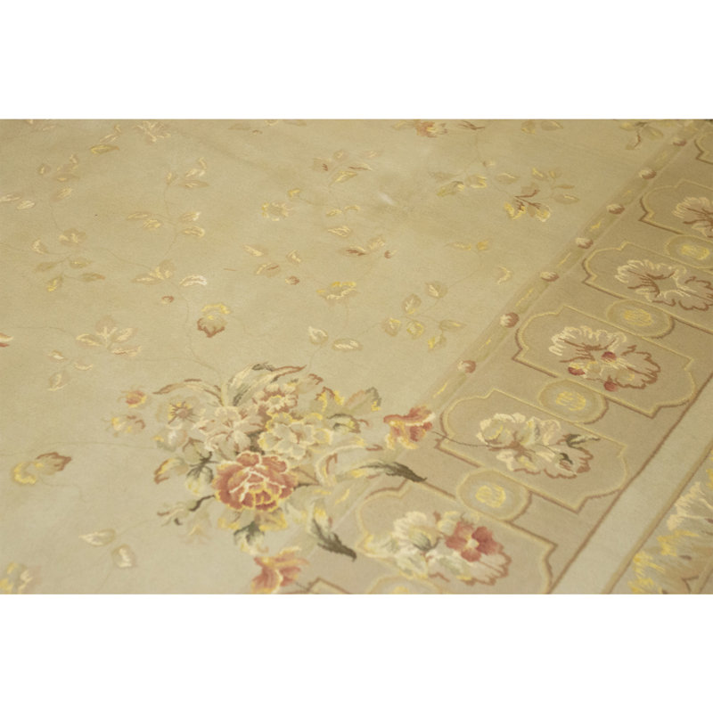 Tapis rectangulaire noué à la main
